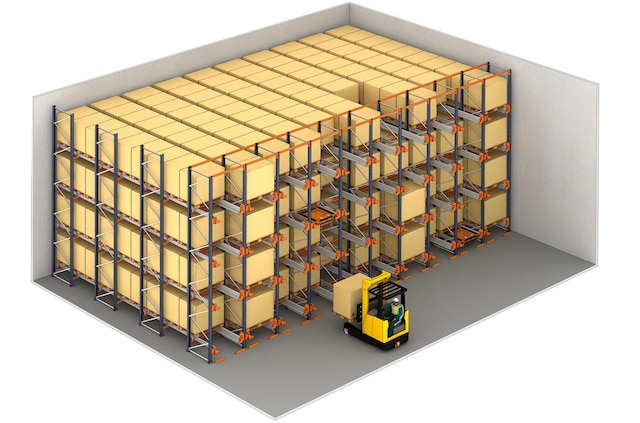 Almacén compacto con Pallet Shuttle almacén compacto con Pallet Shuttle Almacén compacto con Pallet Shuttle almacén compacto con Pallet Shuttle