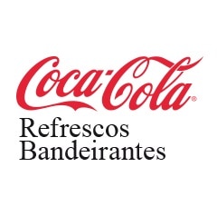 Almacén con las bebidas de Coca-Cola Refrescos Bandeirantes en Brasil