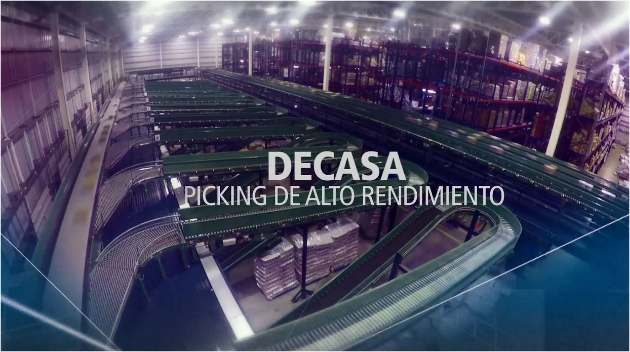 DECASA: Almacenaje y picking de alto rendimiento