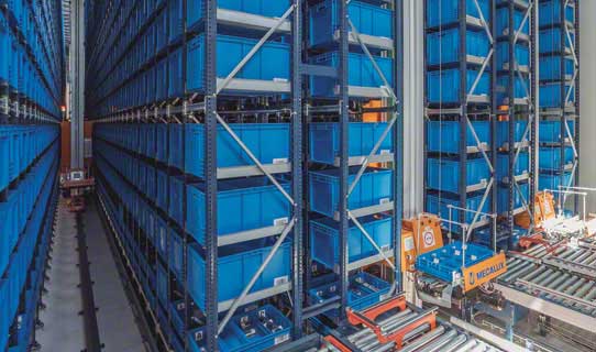 Transelevadores para cajas