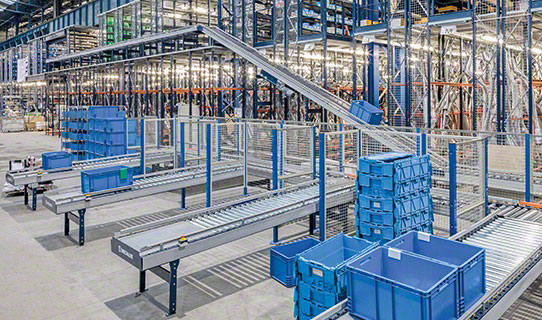 Transportadores para cajas