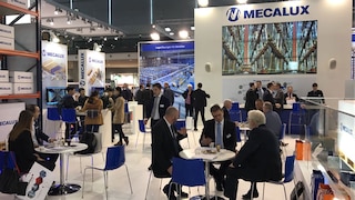 Las soluciones de almacenaje y software de Mecalux orientadas al desarrollo de la Industria 4.0 se han presentado en las principales ferias de intralogística Las soluciones de almacenaje y software de Mecalux orientadas al desarrollo de la Industria 4.0 se han presentado en las principales ferias de intralogística