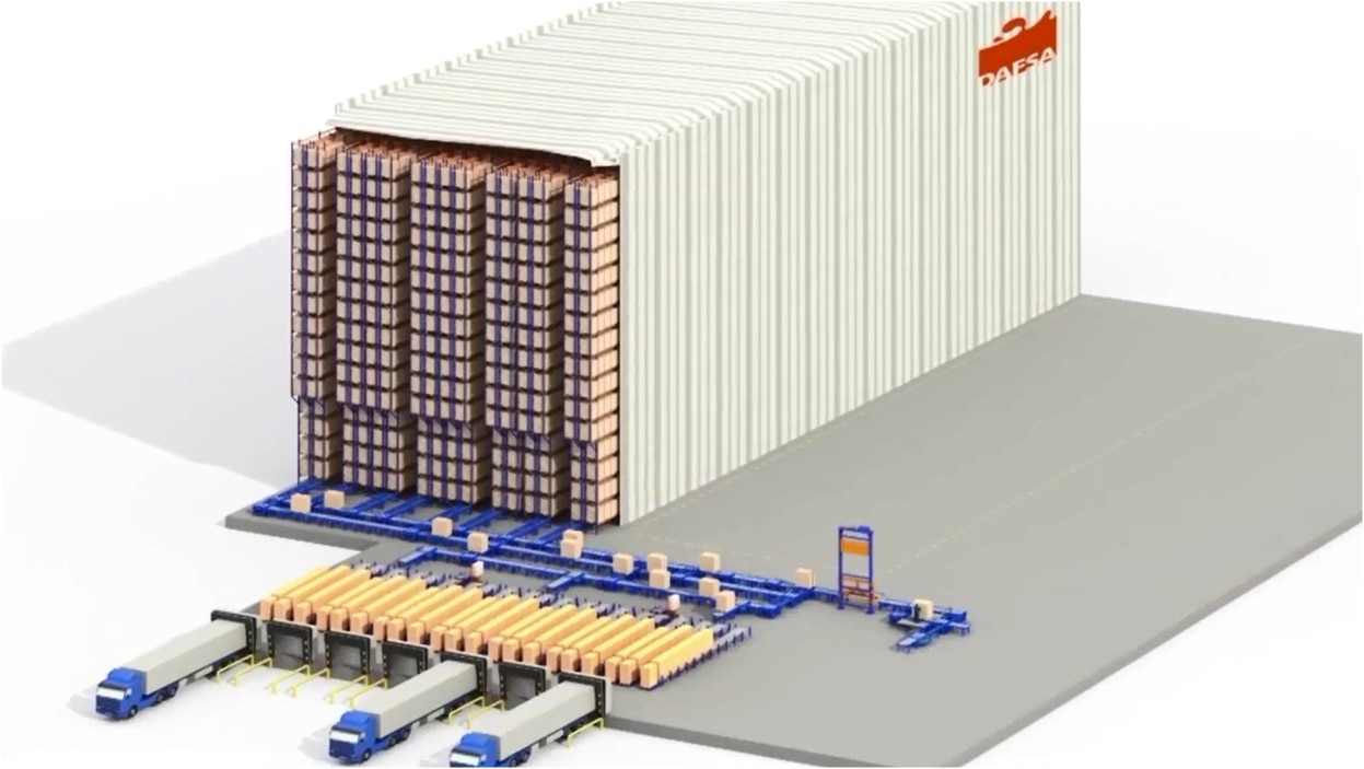 Mecalux construye un almacén autoportante automático preparado para el futuro