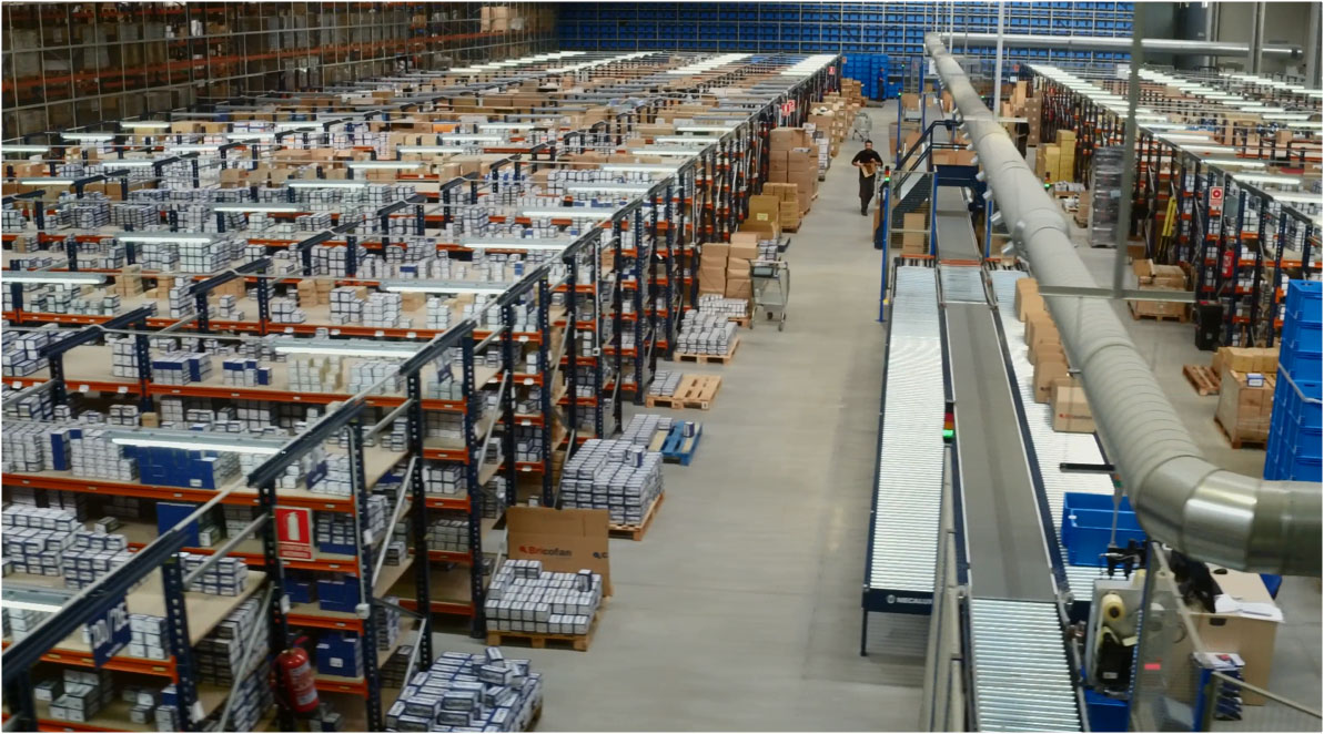 Caso práctico: nuevo centro logístico automatizado de Cofan