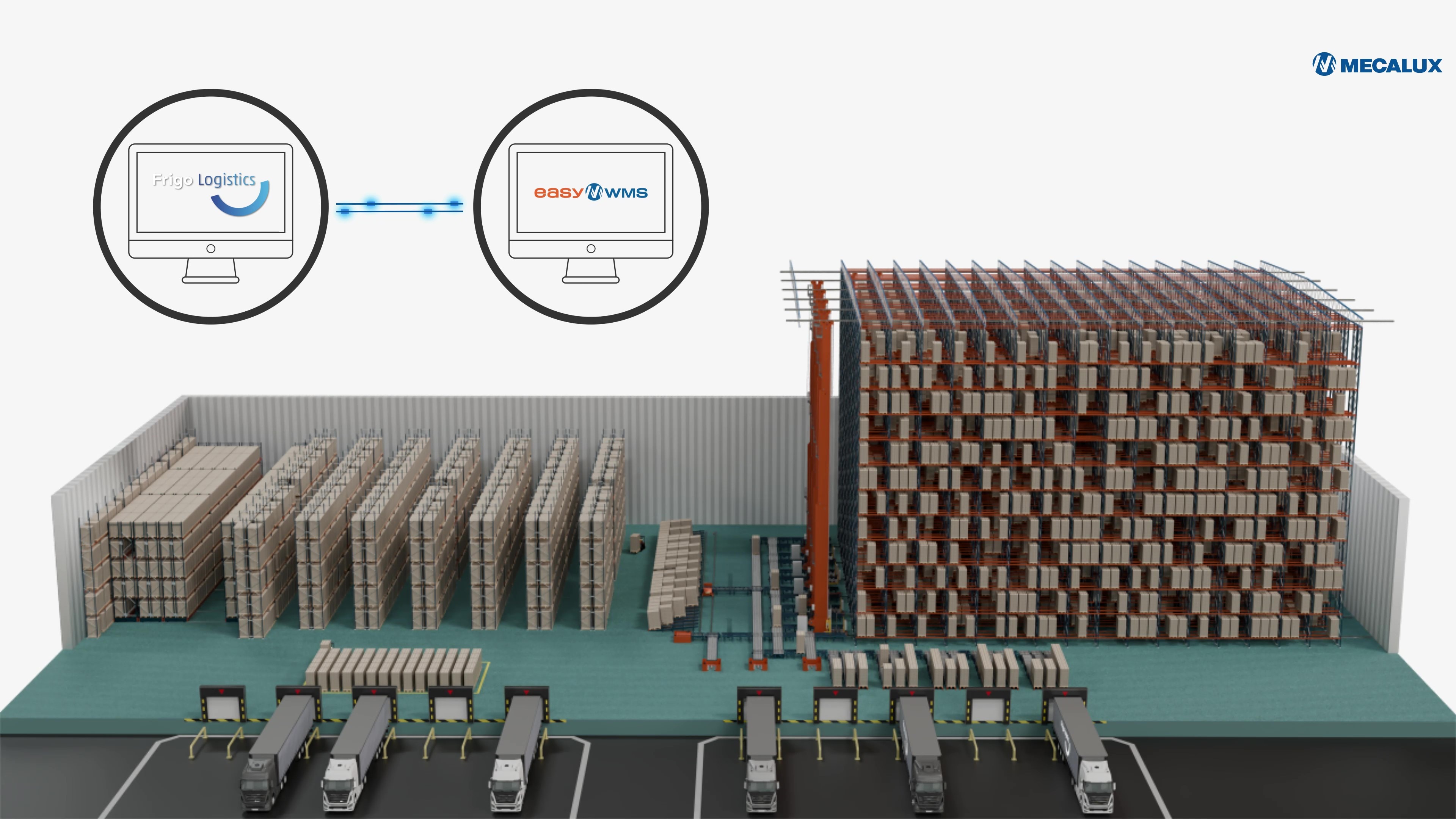Frigo Logistics: un almacén autoportante para 15.000 palets a -24 ºC