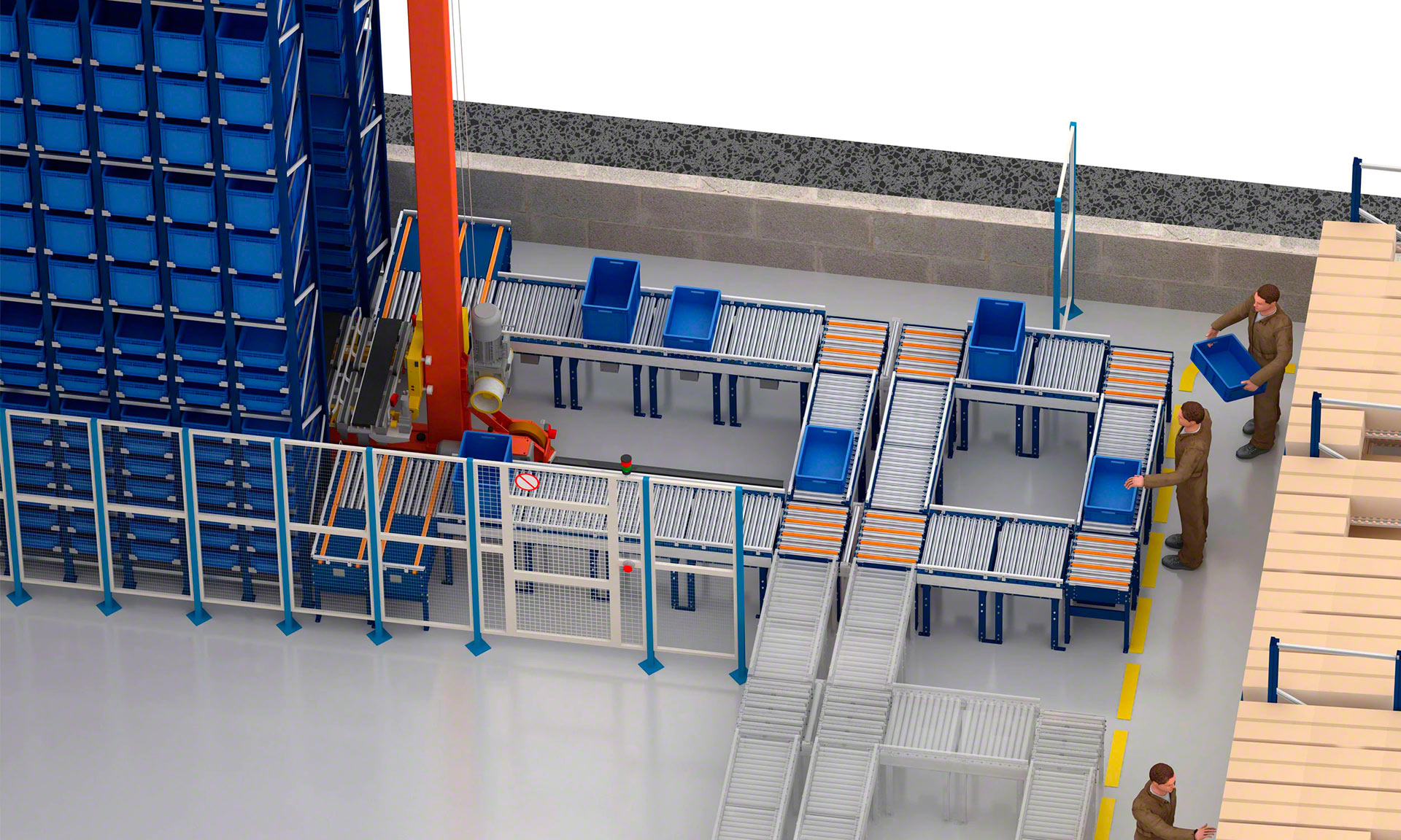 El almacén automático de MEQUISA contará con un pasillo de 45 m de longitud 