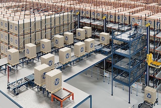 El 4-Way Pallet Shuttle dinamiza la gestión de cargas en almacenes de alta rotación