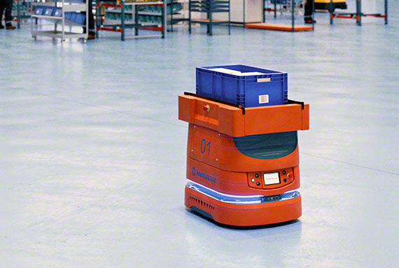 Robots móviles autónomos (AMR) - Mecalux.com.pa