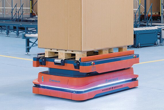 Robots móviles autónomos (AMR) - Mecalux.com.pa