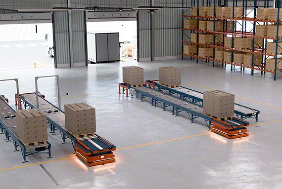 Robots móviles autónomos (AMR) - Mecalux.com.pa