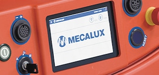 Cada robot AMR incluye una pantalla para realizar consultas sobre su estado y tareas de mantenimiento