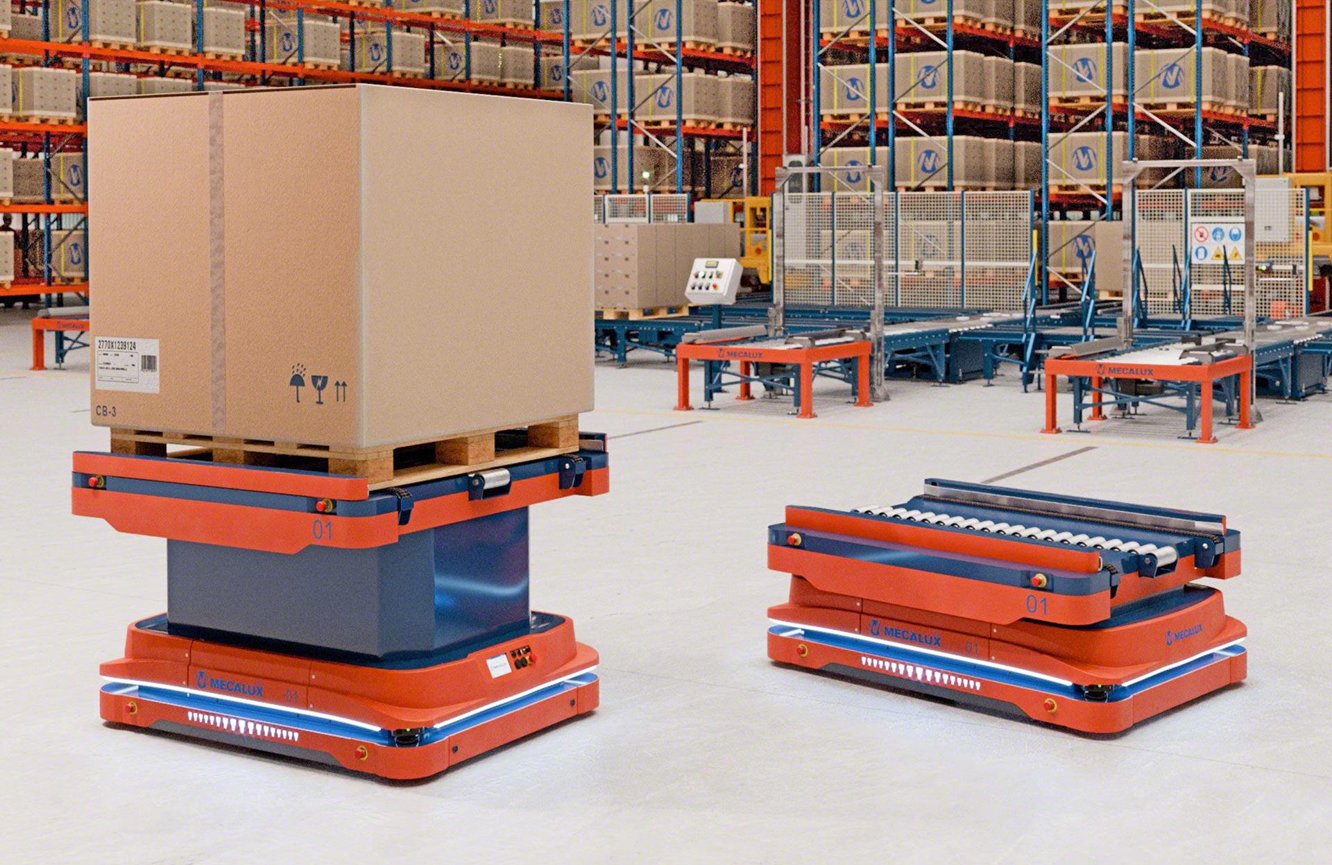 Robots móviles autónomos (AMR) - Mecalux.com.pa