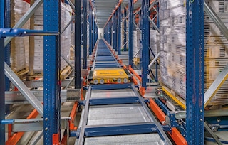 Pallet Shuttle Automático 3D