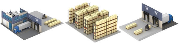 Easy WMS optimiza de forma sencilla todos los procesos logísticos de su almacén Easy WMS - Software de Gestión de Almacenes